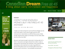 Tablet Screenshot of canadian-dream-free-at-45.com